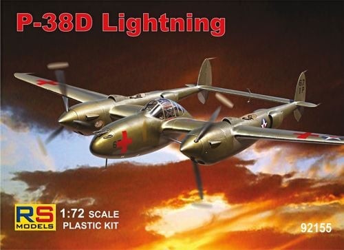 Models lockheed p 38d - 1/72,