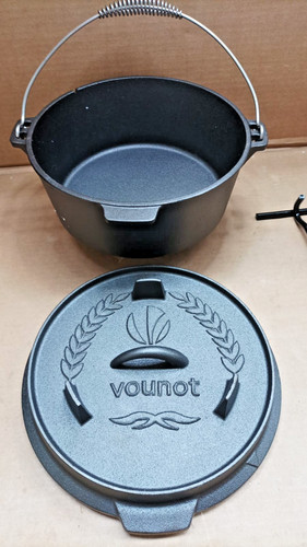 Dutch oven litres - 4.25, cast