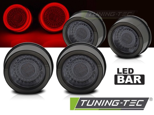 Led tailights smoke - led, fits