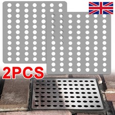 2pc drain cover leaf guard - 2pc,