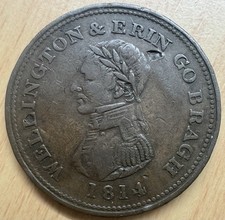 1814 Ireland Irish Token E.Stephens Dublin