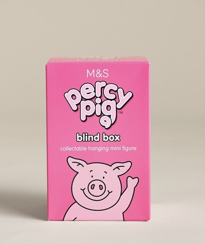 Percy pig blind box hanging - pig,