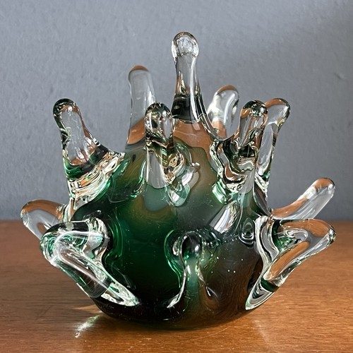 Vintage green organic shaped - vintage,