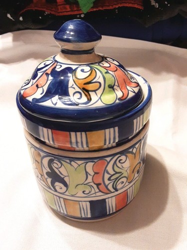 Ginger jar mexican pottery - jar,,