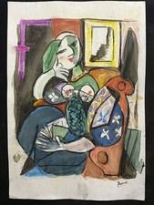 Pablo Picasso drawing and