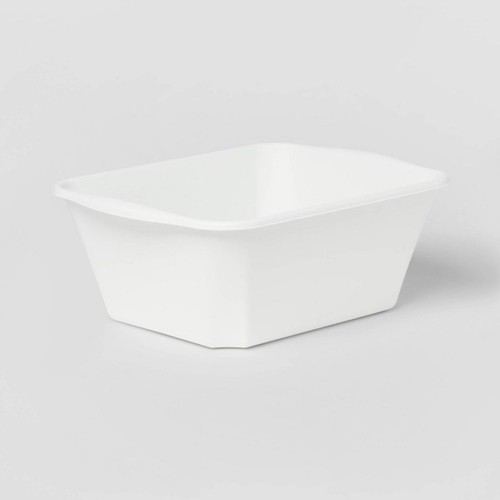 12qt dishpan white plastic - 12qt,