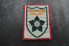 Primrose Valley Woven Cloth Patch Badge (L69S)