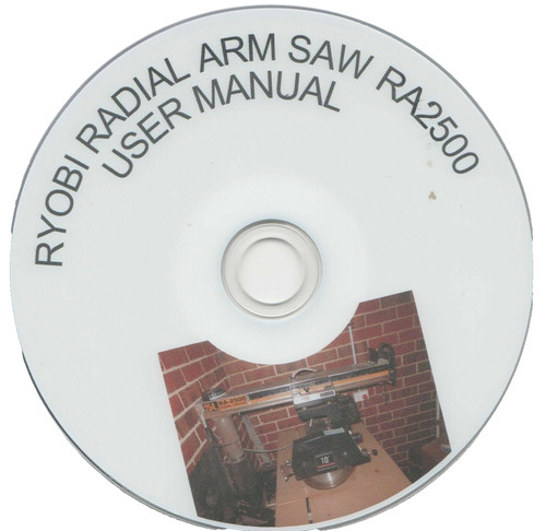 Ryobi 2500 radial - ra, saw