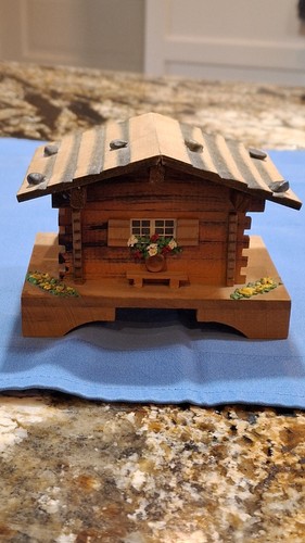 Vintage swiss chalet cabin - chalet,