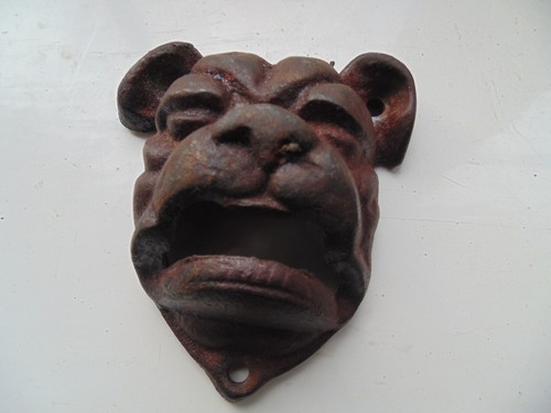 Old bulldog dog bottle cap - bulldog,