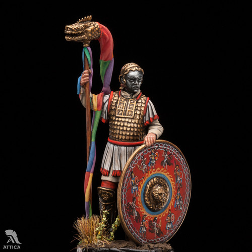 Roman cavalryman draconarius - roman,