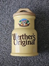 Traditional Werthers Original Sweet Candy London Pottery Jar