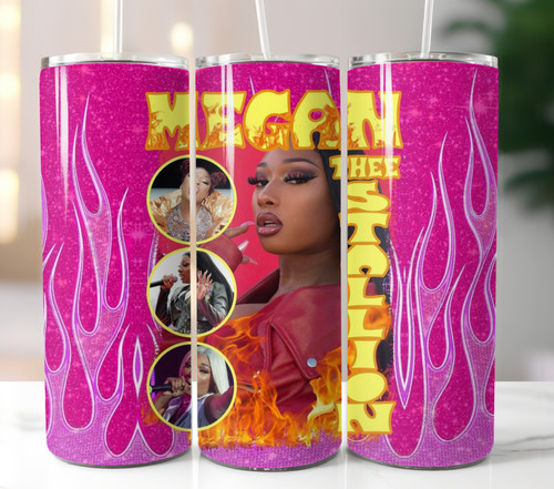 Megan the stallion tumbler - megan,