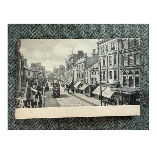 Vintage postcard cardiff - vintage,