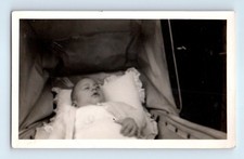Old vintage photo sleeping - old,