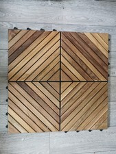 Teak Wood Decking interlocking