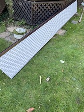 Eurocell Rosewood Woodgrain Double Fascia Capping Board