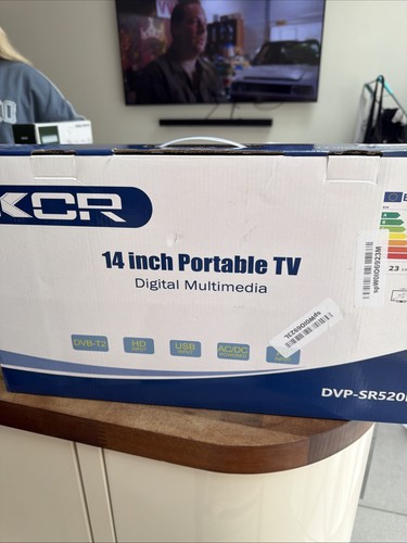 Kcr 14inch portable tv - hd,