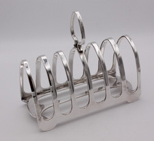 Silver Plated Toast Rack by
