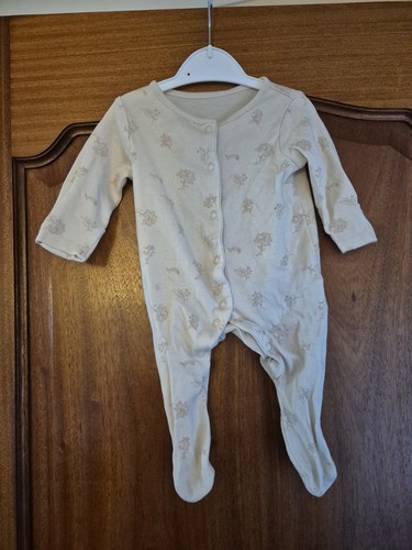 Beige floral mothercare - beige,