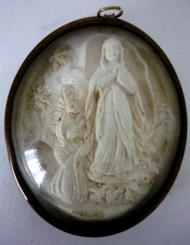 Antique meerschaum religious - meerschaum,