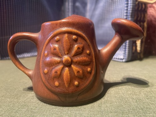 Brixham pottery watering can - watering,