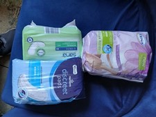 Various Incontinence Pads