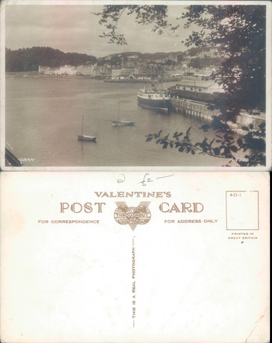 Oban harbor and - , boats