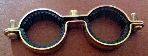 28mm double pipe clamps - 10,