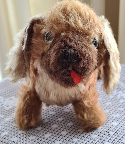 Vintage old toy dog - toy,
