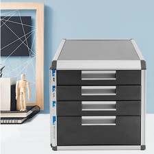 4 Drawer Desktop File Cabinet