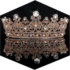 Tiaras Crowns Women Crystal
