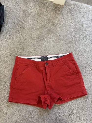 Red superdry women shorts - women’s,
