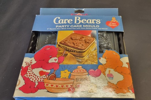 Vintage care bears cake - vintage,