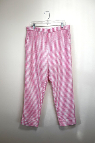 Ann taylor pink white - pink, cotton