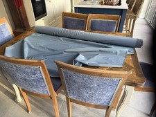 1 Metre  Steel Blue Rubber