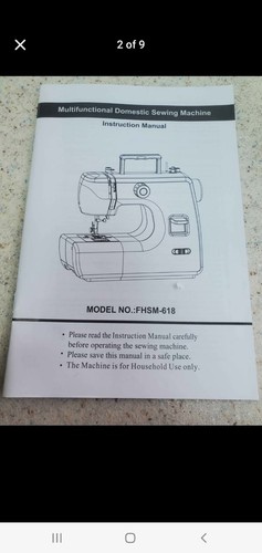 Multifunctional sewing machine - sewing,