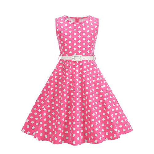 Kids girls polka dot - girls, vacation