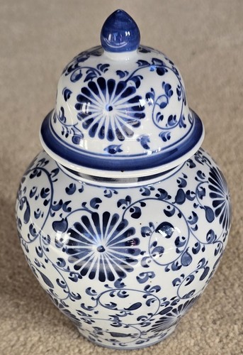 Vintage blue white - blue, &