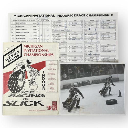 1976 1977 michigan ice race - 1976,