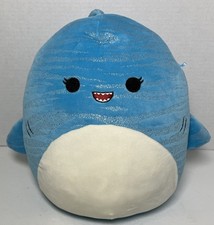 Squishmallows Lamar The Whale Shark Sealife Squad 12” Plush Soft Toy