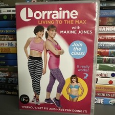 Lorraine Kelly: Living to the Max Maxine Jones 2015 DVD 