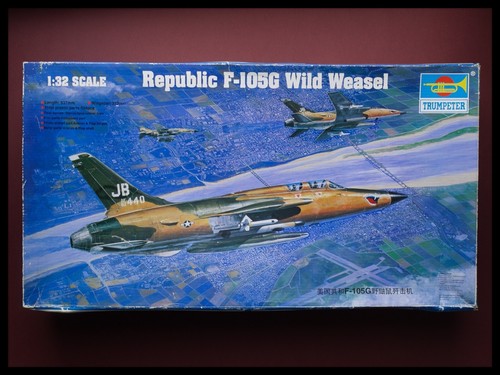 Trumpeter republic 105g wild - trumpeter, f-105g