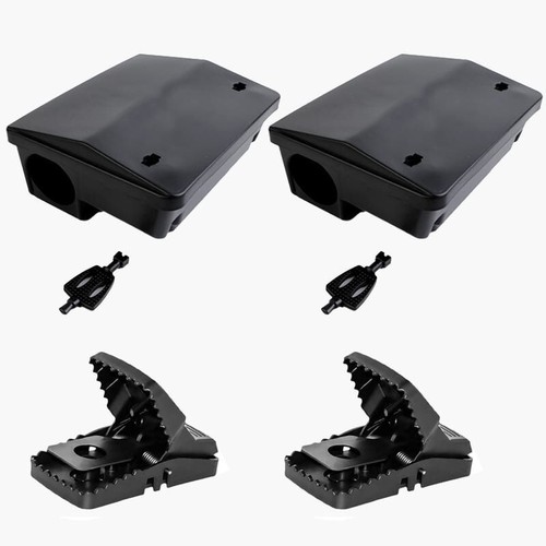 Pack rat traps 2 bait - pack,