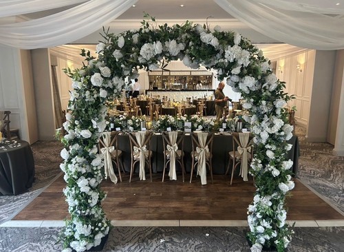 Wedding arch floral ex - /,