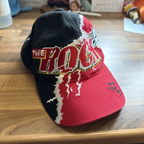 Vintage wwf the rock - cap,