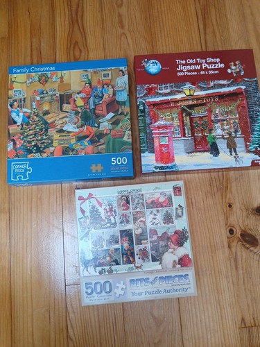 Christmas jigsaw puzzles - puzzles, 500