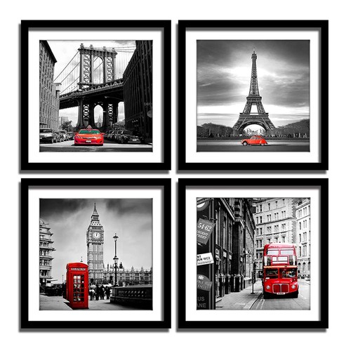 Englant piece framed - 4-piece,