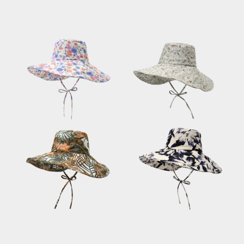 Chin strap floral - strap, hat