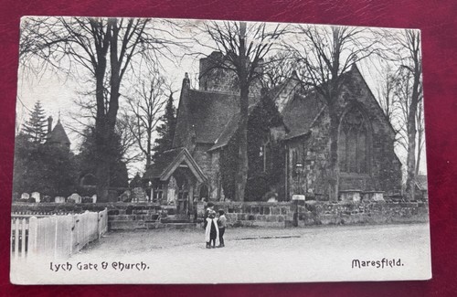 Maresfield church lych gate - church, &